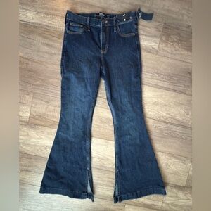 Hollister Dark Blue Flare Jeans